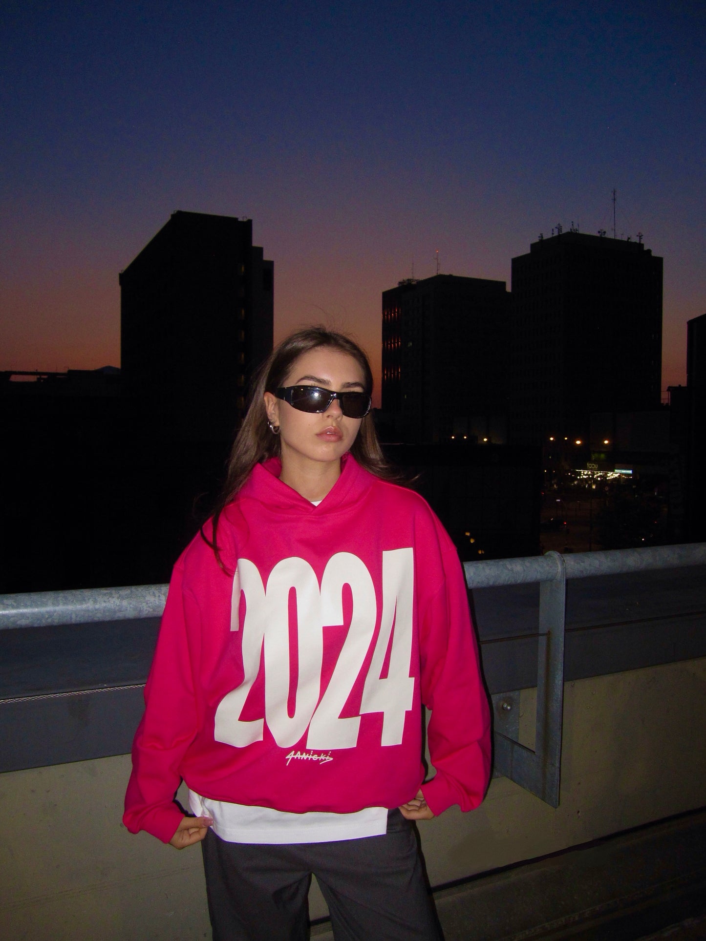 PINK HOODIE 2024